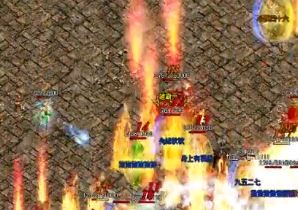 新开热血传奇sf中行会战就是沙巴克攻城战吗