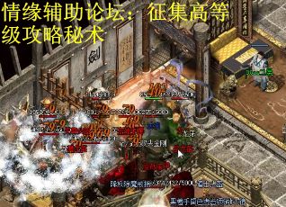 情缘辅助论坛：征集高等级攻略秘术