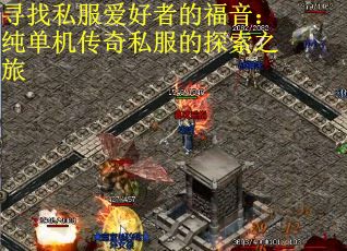 寻找私服爱好者的福音：纯单机传奇私服的探索之旅