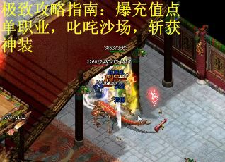 极致攻略指南：爆充值点单职业，叱咤沙场，斩获神装