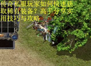 传奇私服玩家如何快速获取稀有装备？高手分享实用技巧与攻略