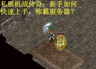 私服机战传奇：新手如何快速上手，称霸服务器？